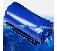 Bâche de Protection 170 x 210 cm Imperméable et Indéchirable avec Œillets Couverture Étanche, Bâches Tissé pour Bois, Jardin, Toiture, Piscine, Bleu