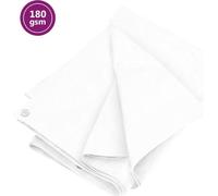 Bâche de protection 180 g/m² 4x5 m blanc HDPE
