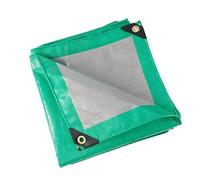 Bâche de Protection 200 x 320 cm Revêtue des Deux Côtés Résistante Au Gel à La Moisissure Stabilisée Ultra Lourde Bâche de Protection en Polyéthylène pour Camping Meubles, Vert