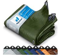 Bâche de protection 240 g/m² Vert 3 x 5 m