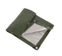 Bâche de Protection 240 x 400 cm Imperméable Résistante Aux Déchirures Bâche avec Œillets Étanche & Indéchirable pour Exterieur, Jardin, Tonnelle, Camping, Meubles, Armée Verte