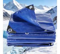 Bâche de Protection 240 x 400 cm Ultra Lourde, Polyéthylène, Imperméable Bâche de Jardin avec Oeillets, Épaisse et Durable pour Bois, Jardin, Voitures, Piscines, Meubles, Bleu