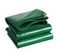 Bâche de Protection 260 x 620 cm Étanche, PVC, Résistant à La Déchirure Bâche avec Œillets avec Oeillets, Épaisse et Durable pour Jardin, Tonnelle, Camping, Abri de Jardin, Vert