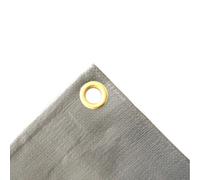 Bâche de protection 280g/m² 5x6m grise, étanche et UV
