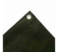 Bâche de Protection 3x4m Verte Étanche en Tissu PE