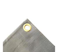 Bâche de Protection 4x8m Grise 280g/m² Étanche et Renforcée