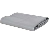 Bâche de protection 650 g/m² 4x5 m Gris