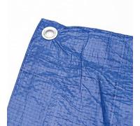 Bâche de Protection 70g/m² - Couleur Bleu, Dimensions 3m x 4m