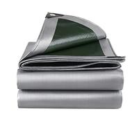 Bâche de Protection avec Œillets, 160 g/m² PE, Imperméable, Résistante aux Déchirures, et UV, Bâche Multi-Usage pour Bois, Voiture, Bateau,Meuble de Jardin,Taille/Couleur au Choix,2x2m