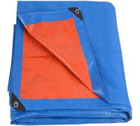 Bâche de protection, bâche professionnelle, 140 g/m²-2x5 m Protégez votre bois de chauffage des intempéries en automne et en hiver avec cette bâche. Bâches.Cette bâche épaisse est de grande qualité. I