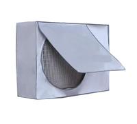 Bache de Protection, Climatiseur Couvertures, Meubles En Rotin Couvertures For L'extérieur Étanche À La Poussière Imperméable Tissu Oxford Couverture CA (Color : Silver, Size : 80X55X28cm)
