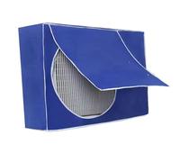 Bache de Protection, Climatiseur Couvertures, Meubles En Rotin Couvertures For L'extérieur Étanche À La Poussière Imperméable Tissu Oxford Couverture CA (Color : Blue, Size : 80X56X35cm)