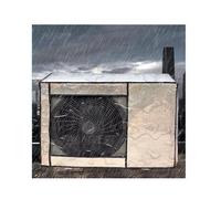 Bache de Protection, Climatiseur Unité Extérieure Couvercle De Protection Insonorisation Housse De Protection Film D'aluminium, Imperméable Isolation Thermique, Avec Corde (Color : Silver, Size : 80