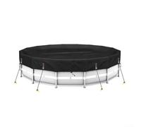 Bâche de protection contre la lumière du soleil et la poussière pour tous types de piscines extérieures (244 cm)