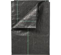 Bâche de protection contre les mauvaises herbes Nature 2x10 m Noir