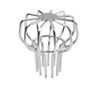 Bâche de protection de gouttière en acier inoxydable 304 avec filet d'évacuation de toit pour les sabots causés par les feuilles et les débris dans les tuyaux de descente (50 mm)