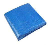 Bâche de protection du sol de piscine - Bâche imperméable en polyéthylène robuste pour piscines hors sol - Empêche les dommages causés par un sol inégal, des galets et des débris - Tapis de sol