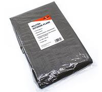 Bâche de protection en peau d'éléphant - Imperméable - En tissu pour le camping et la survie - Idéale comme tapis de tente pour sac de couchage, accessoires de camping - Équipement militaire KOVA