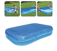 Bâche de protection en polyéthylène pour piscine, essentiel pour l'entretien extérieur (305 x 205 x 25 cm)