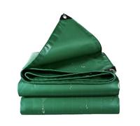Bâche de Protection Extérieur 140 x 160 cm Étanche, PVC, Résistant à La Déchirure Bâche Étanch avec Oeillets, Épaisse et Durable pour Bois de Chauffage, Meubles de Jardin, Vert