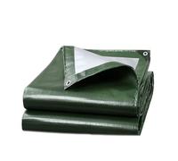 Bâche de Protection Extérieur 160 x 170 cm Étanche, Résistant à La Déchirure Bâche Multi-Usage avec Oeillets, Épaisse et Durable pour Bois de Chauffage, Meubles de Jardin, Vert