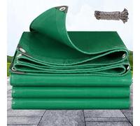Bâche de Protection Exterieur avec Oeillets 1 x 4 m Imperméable et Lavable, Angles Renforcés, Rectangulaire Bâche Étanche Couverture de Protection pour Serre Jardin Pergola Piscine, Vert