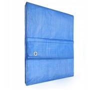 KOTARBAU® Bâche de Protection Extérieur - Polyéthylène - 2 x 3 m - Bleu - 75 g/m² - Bâche avec œillets - Anti UV - Toile de Protection - Couverture Impermeable Exterieu
