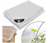 Bâche De Protection Extérieur - Polyéthylène - 3 x 5 m - Transparent - 100 g/m2 - Bâche Imperméable Extérieur - anti UV KOTARBAU