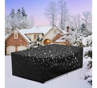 Bache De Protection Exterieur Salon De Jardin 190x105x85cm/LxWxH Housse De Protection Pour Table De Jardin Rectangulaire,Protection Salon De Jardin Tissu Oxford Hivernage Mobilier Salon De Jardin