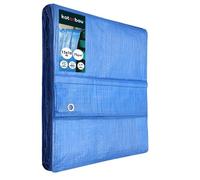 Bâche de protection extérieure - KOTARBAU - Bâche remorque - 15 x 16 m - 75 g/m² - Polyéthylène anti-UV