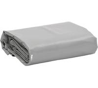 Bâche de protection Gris 2x3 m 650 g/m