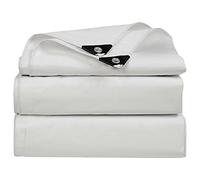 Bâche de Protection imperméable, résistante, avec œillets Couverture de Haute densitér ésistante à UV, Couverture Étanche d'Extérieur Camion, Meuble de Jardin, Bois (2m*7m|165g/m²)