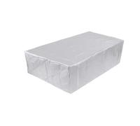 Bâche de Protection imperméable Toute-puissante, adaptée au canapé, à la Table, à la Table Ronde, à la Chaise, au canapé en L Housse de Protection for Patio de Jardin(Silver,90X90X90cm)