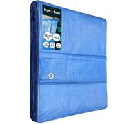 Bâche de Protection - Kotarbau - 12 x 15 m - Imperméable - Résistant aux UV - Œillets renforcés