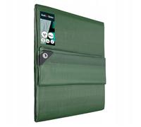 KOTARBAU® Bâche de Protection Extérieur - Polyéthylène - 3 x 5 m - Vert Olive - 120 g/m² - Bâche avec œillets - Anti UV - Toile de Protection - Couverture Impermeable Exterieu