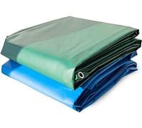 Bâche de protection multifonctionnelle 500 g/m² bleu 4 x 5 m
