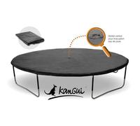 Kangui Bâche de protection pour trampoline Ø 360 cm PE Noir Enfant