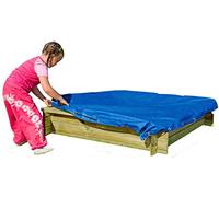 Bâche de Protection pour bac à Sable de Dimensions 120 x 120 cm de Gartenpirat®