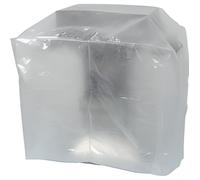 Bache de protection pour barbecue 90cm - RIBILAND - Plastique - Noir