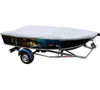 Bâche de protection pour bateau de pêche Imperméable Résistant aux UV Résistant à la déchirure Bâche de protection robuste pour bateau de pêche Protection parfaite par tous les temps Gris clair Size :