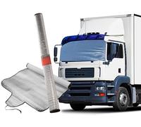 CarComfort Couverture pare-brise en aluminium pour camion 255 x 100 cm