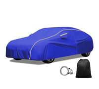 Bâche de Protection pour Honda City V 2010丨avec Protection Contre Le Vent et la Porte zippée Protection Toute l'année étanche à la Neige au Soleil et à la poussière asda95(Blue)