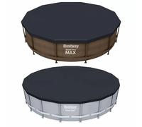 Bâche 4 Saisons 370 cm pour Piscine Hors Sol Ronde diamètre 360 cm ou 366 cm