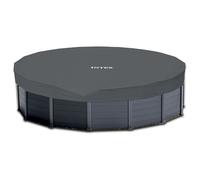 Bâche de protection pour piscine Intex Graphite ou Sequoia Modèle - Piscine diamètre 4,78m