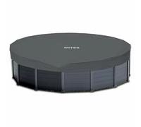 Bâche de protection pour piscine Intex Graphite ou Sequoia - Piscine diamètre 4,78m