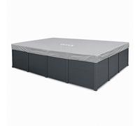 Bâche de protection pour piscine Intex Graphite ou Sequoia - Piscine rectangulaire 4,00 x 3,00m