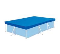 Bâche De Protection pour Piscine Rectangulaire 2,60 X 1,60m, Étanche, Anti-Poussière & Anti-UV, Bâche D'hivernage pour Piscine Rectangulaire, pour Jardin, Résidentiel, Résistante Aux Intempéries