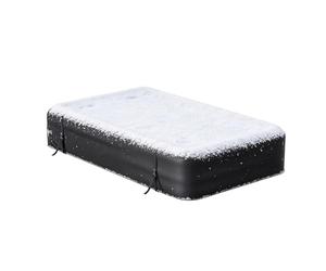 Bâche de protection pour piscine - Tissu de protection contre les intempéries, coupe rectangulaire, protection de saison extérieure, barrière de blocage des débris | arrière-cour, natation, spa