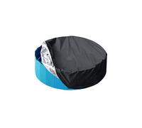 Bâche de protection pour piscine tubulaire, bache piscine ronde imperméable, résistante poussière, gonflable 82x30cm noir