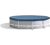 Autre accessoires piscines spa et jacuzzis Intex Bâche de protection pour piscine tubulaire ronde - 305 x 305 x 25 cm - 28030 - Bleu